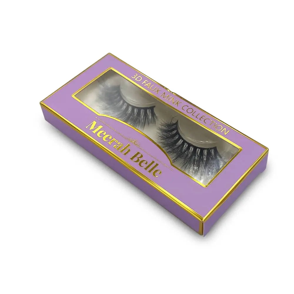 3D Faux Mink Eyelashes - Minimalistic - Meerah Belle