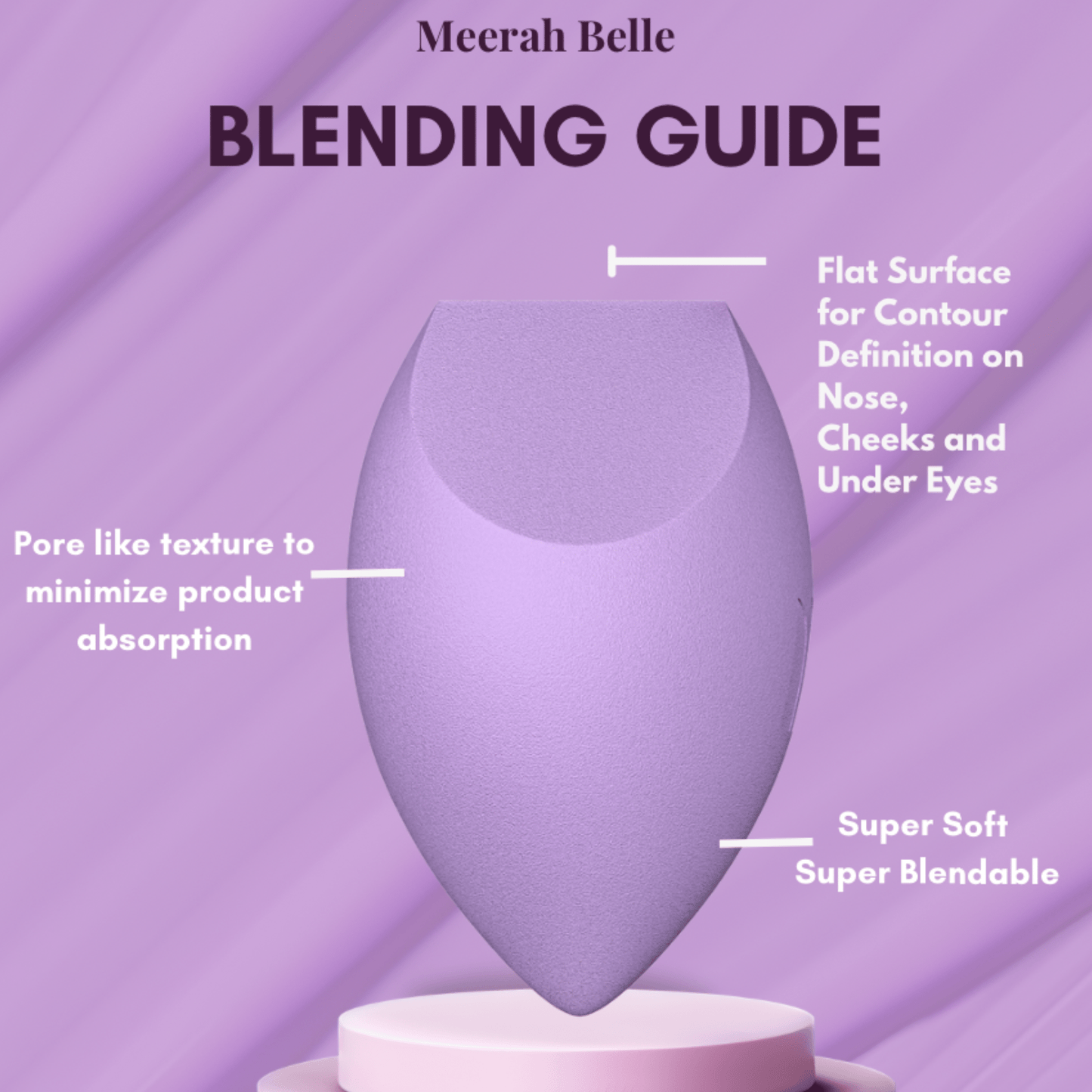 Multifunctional Makeup Sponge | Contour Star Blender - Meerah Belle