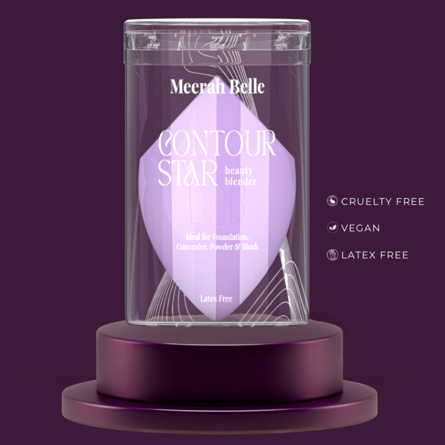 Multifunctional Makeup Sponge | Contour Star Blender - Meerah Belle