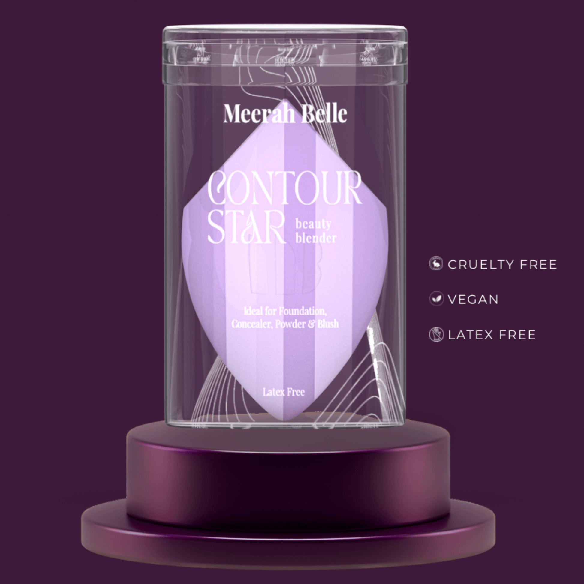 Multifunctional Makeup Sponge | Contour Star Blender - Meerah Belle